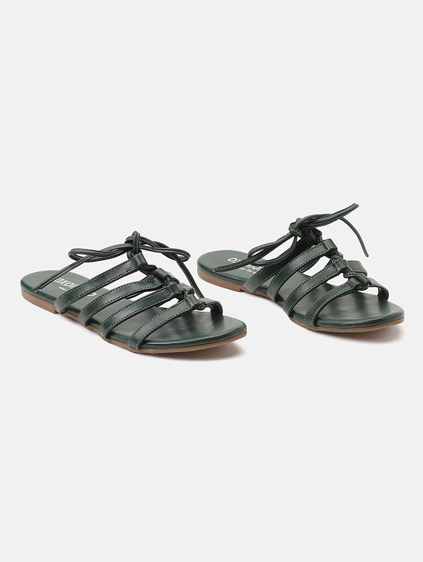 women solid slip on sandal - 18602456 - Zoom Image - 0