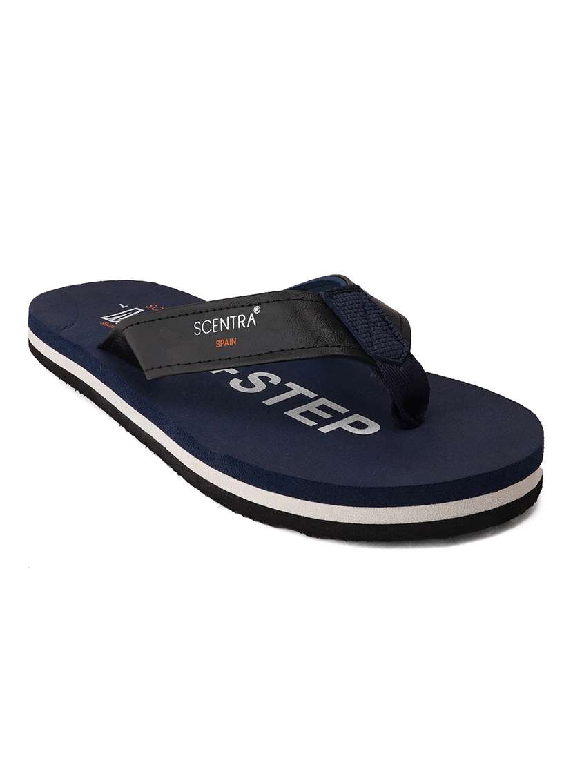 mens printed toe separator slippers