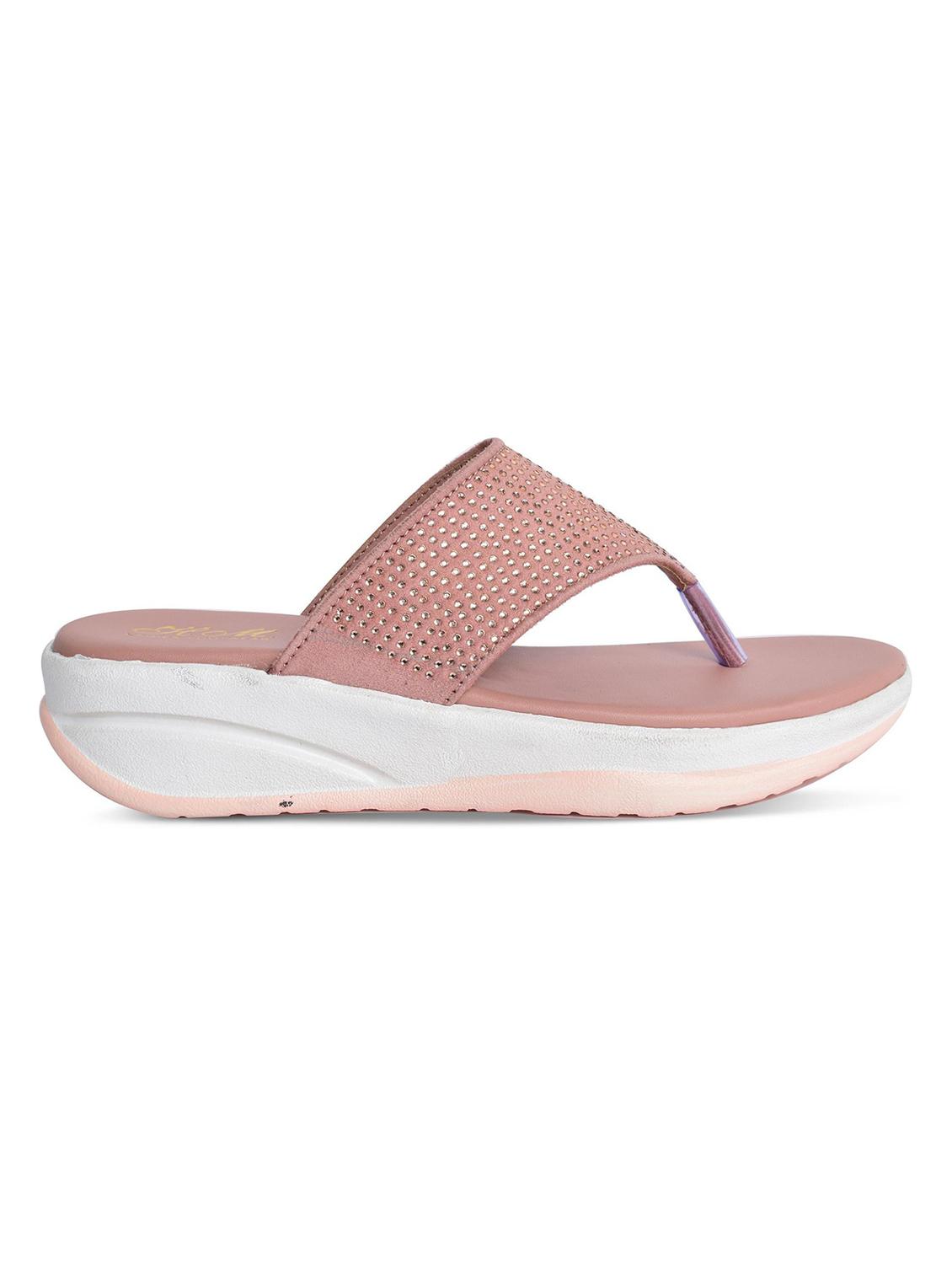 women pink toe separator wedge - 18606115 -  Standard Image - 1