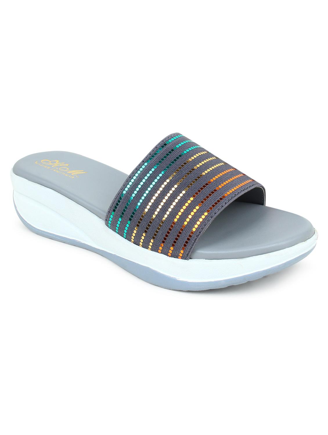 women embellished slip on wedge - 18606117 -  Zoom Image - 0
