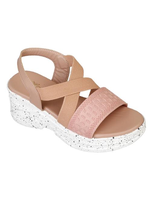 women solid back strap wedge - 18606142 -  Standard Image - 0