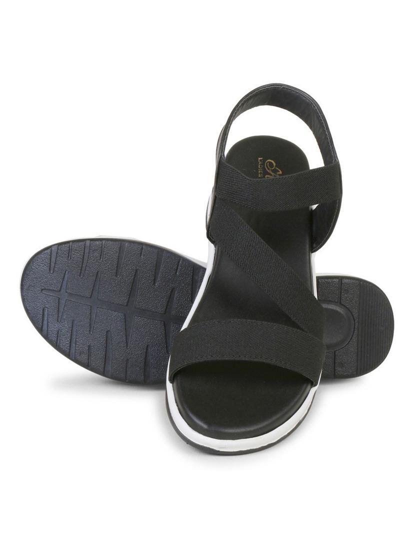 women solid back strap wedge - 18606212 -  Standard Image - 1