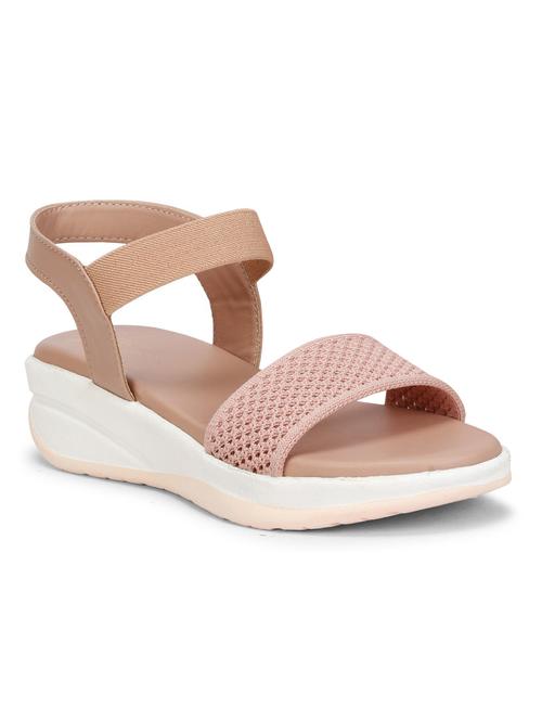 women solid back strap wedge - 18606215 -  Standard Image - 0