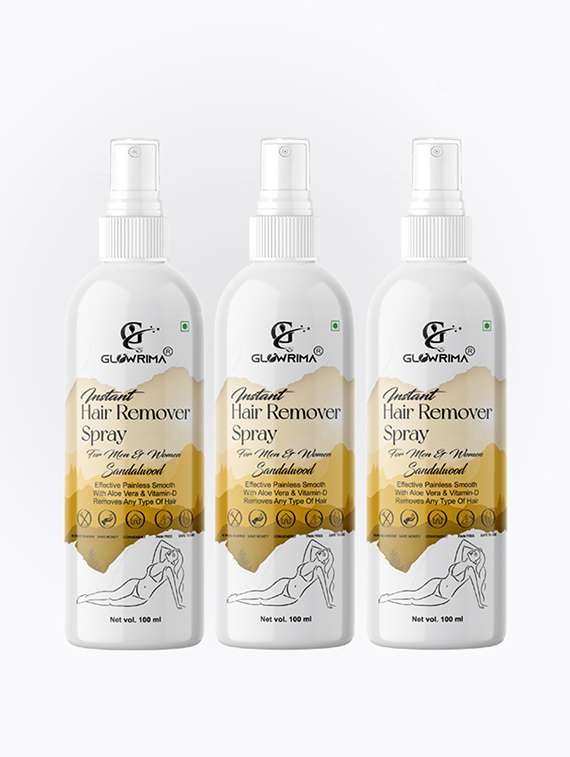 glowrima hair removal spray