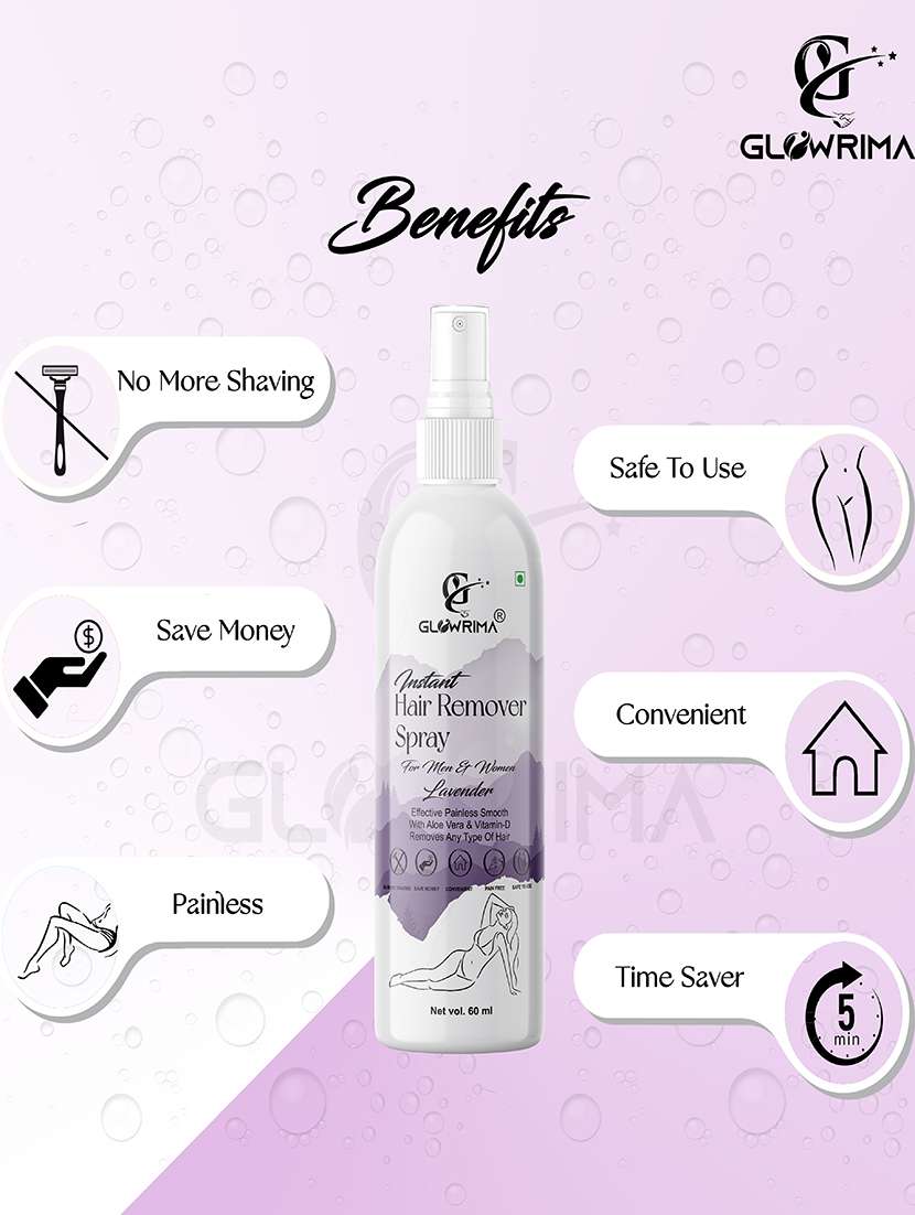 glowrima hair removal spray - 18607533 -  Standard Image - 1