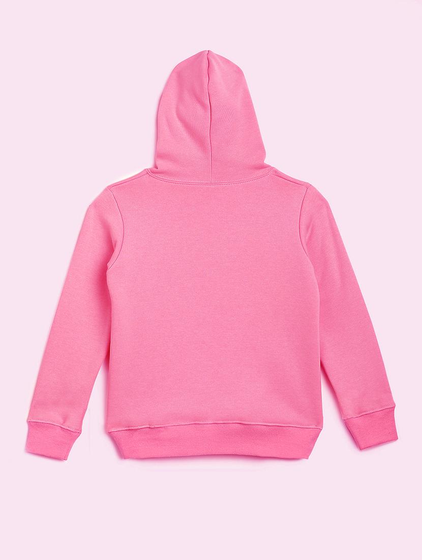 girls hooded printed sweatshirts - 18614253 - Standard Image - 1