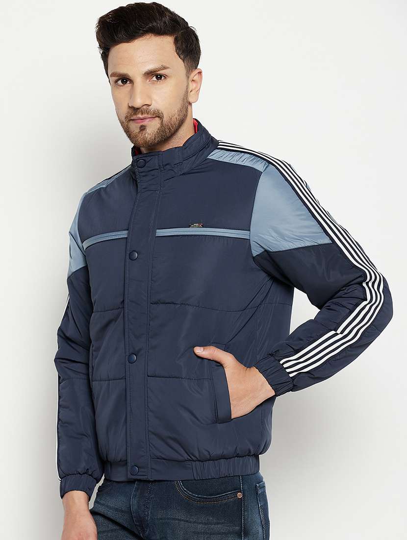 navy blue quilted jacket - 18614466 -  Standard Image - 1