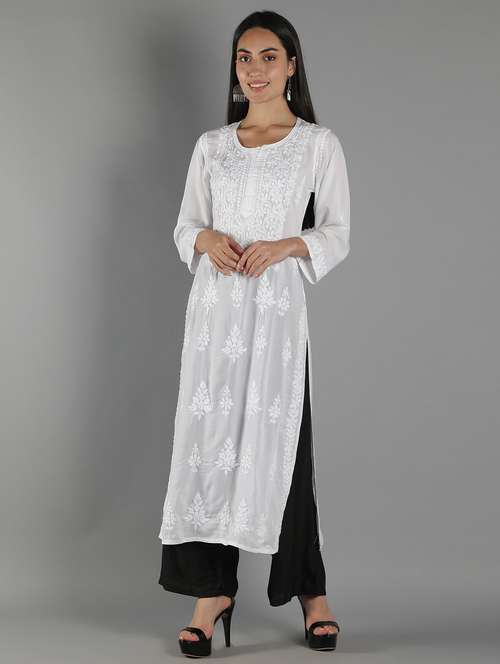 women's straight kurta - 18616426 -  Standard Image - 0