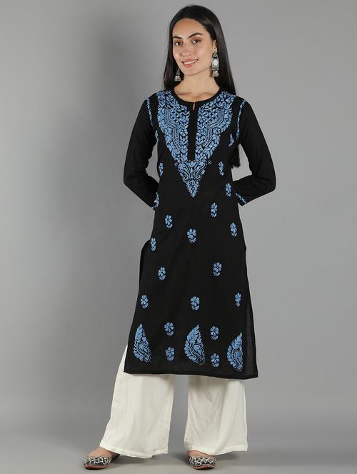 women's straight kurta - 18616434 - Standard Image - 0