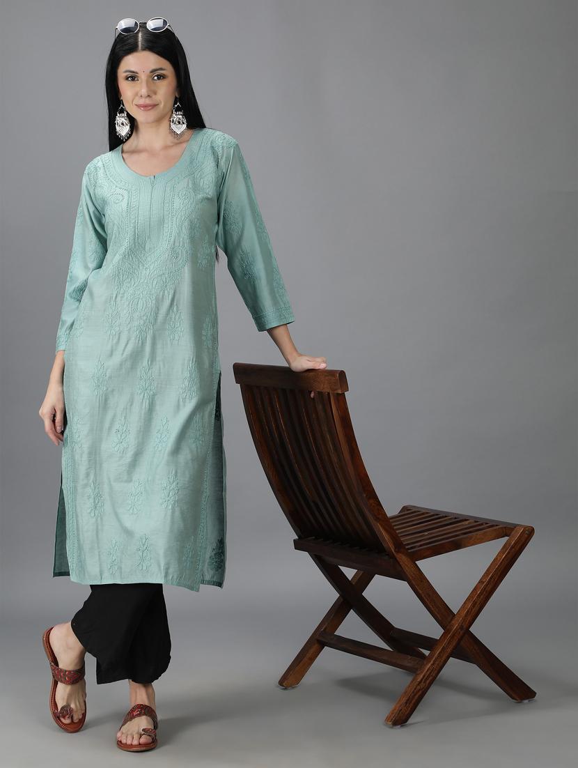 women's straight kurta - 18616440 - Zoom Image - 0