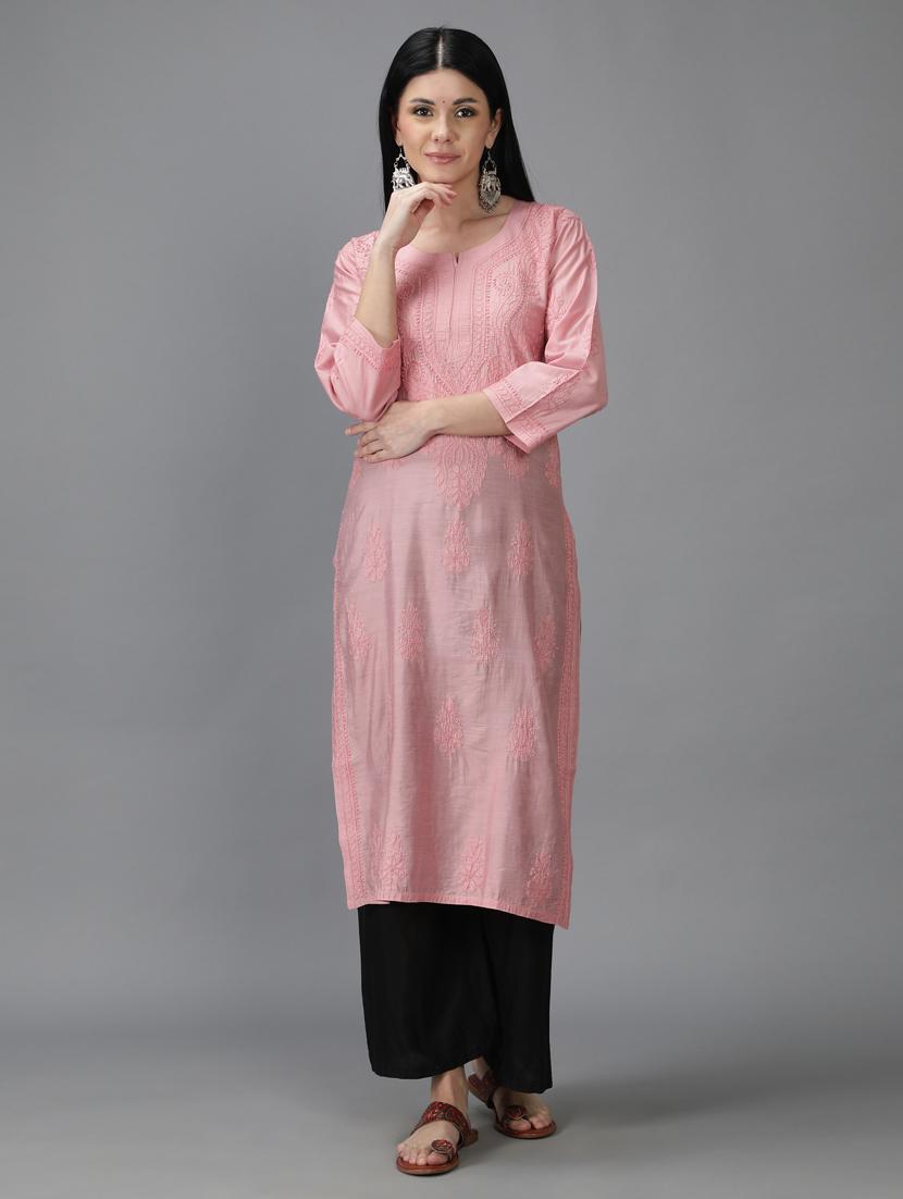 women's straight kurta - 18616441 - Standard Image - 1