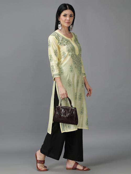 women's straight kurta - 18616444 -  Standard Image - 0
