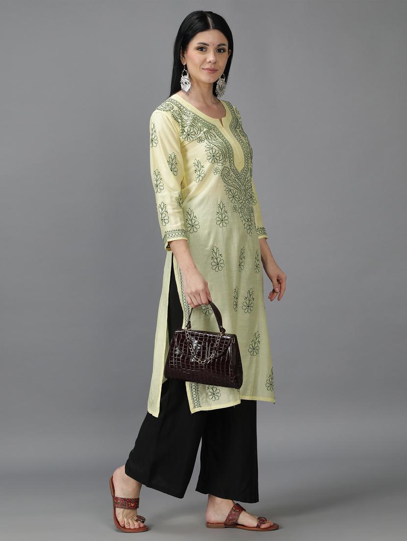 women's straight kurta - 18616444 -  Zoom Image - 0