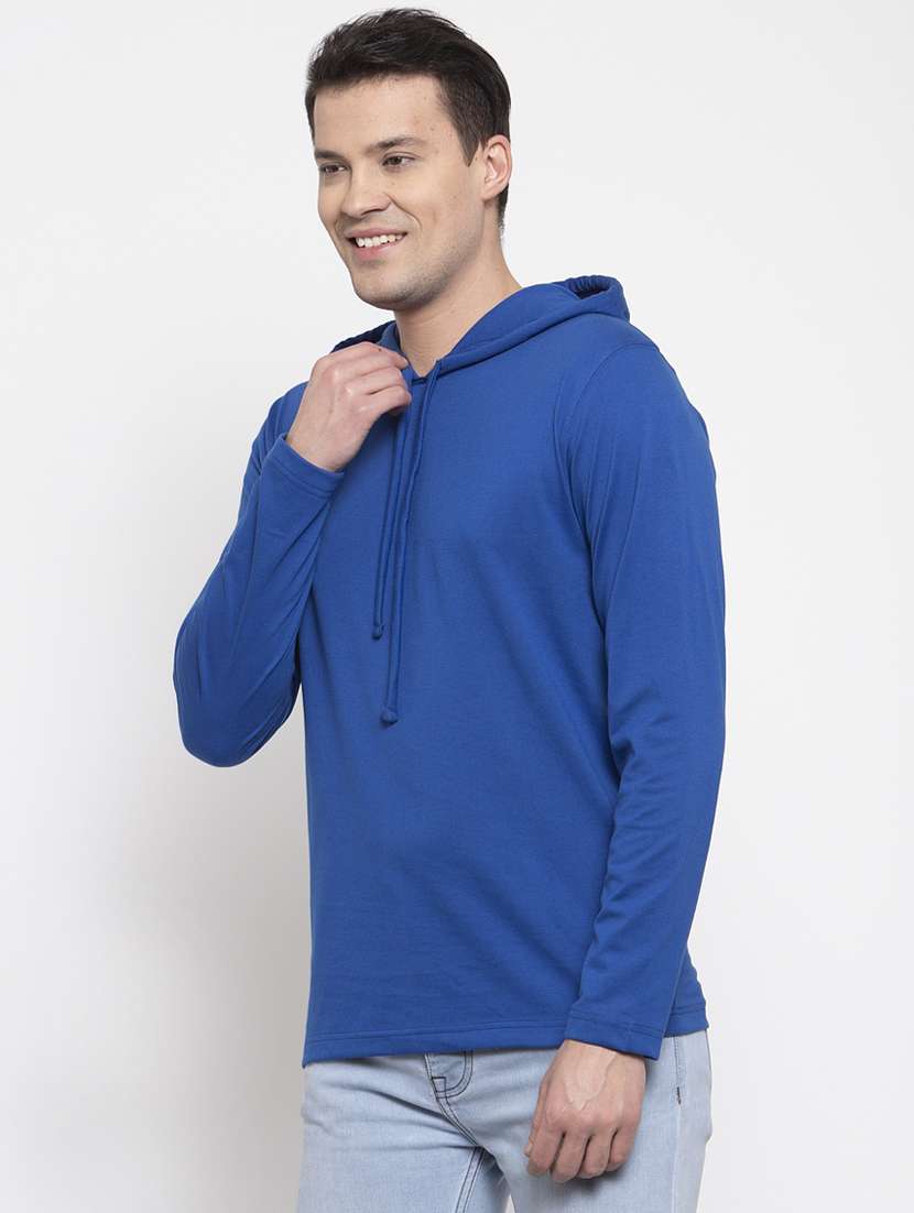 solid hooded t-shirt - 18618147 -  Standard Image - 1