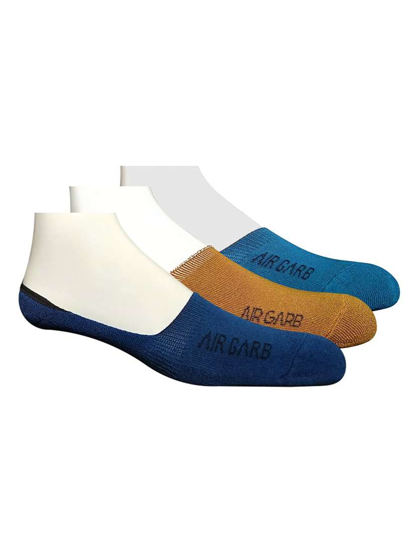 set of 3 no show socks 