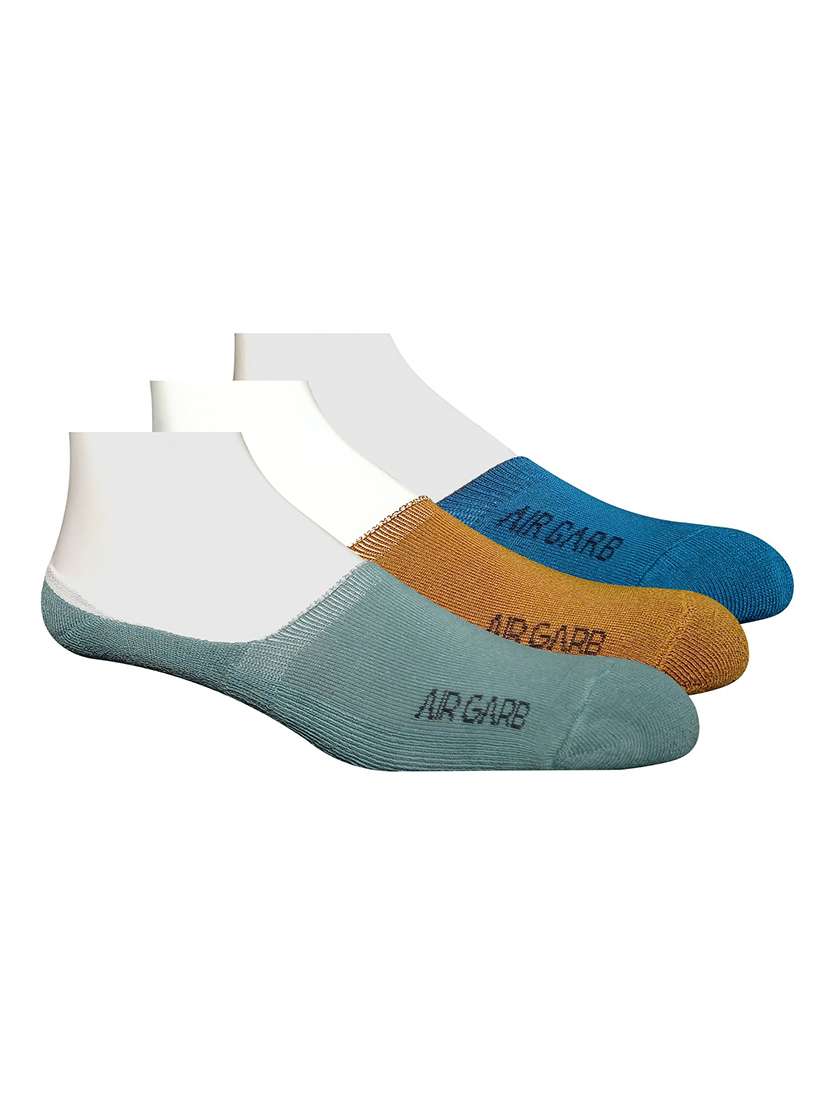 set of 3 no show socks 