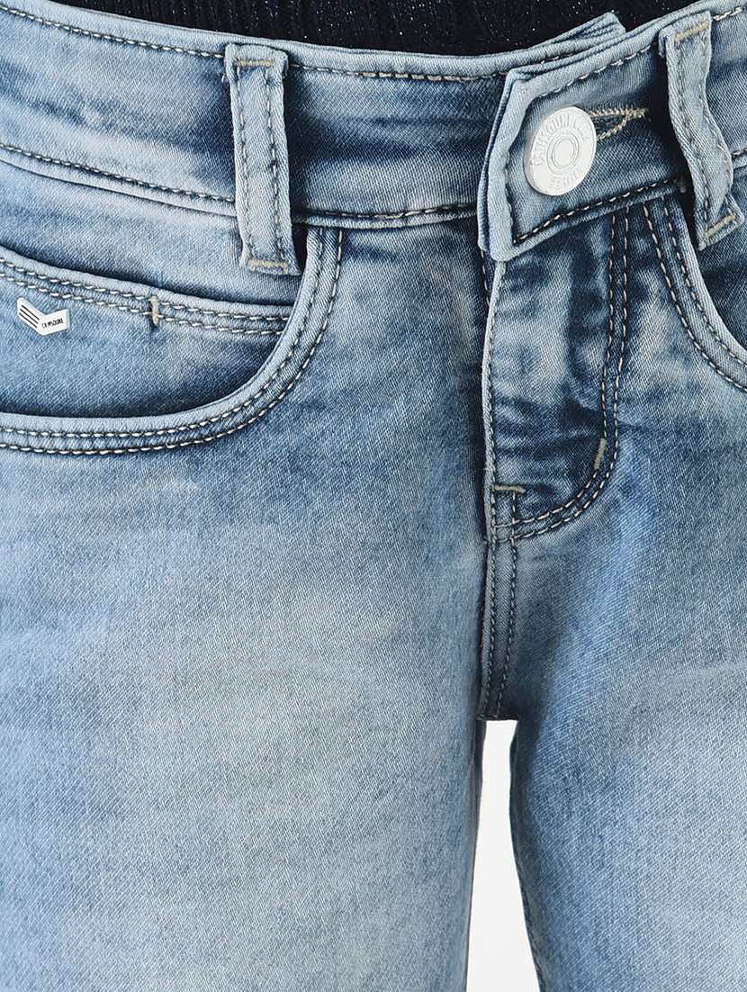 girls plain bootcut jean - 18620935 -  Standard Image - 4