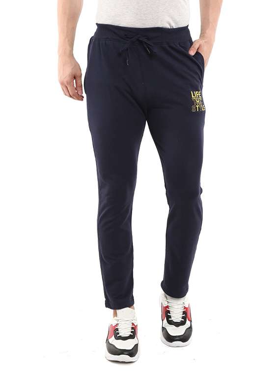 solid ankle length track pant