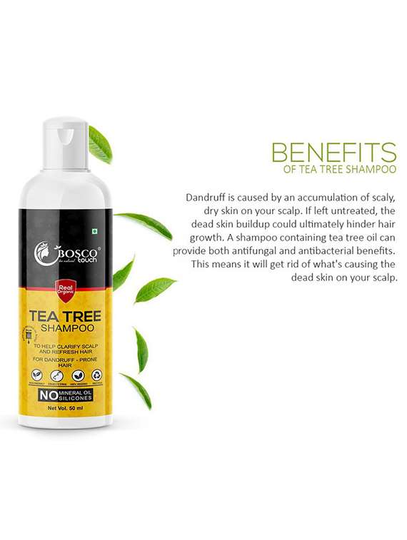 tea tree hair shampoo - 18623363 - Standard Image - 1