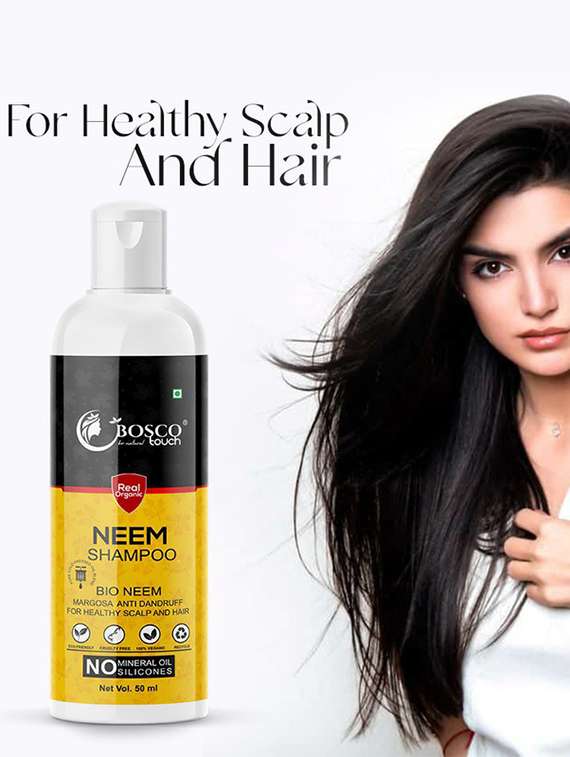 neem hair shampoo - 18623370 -  Standard Image - 1