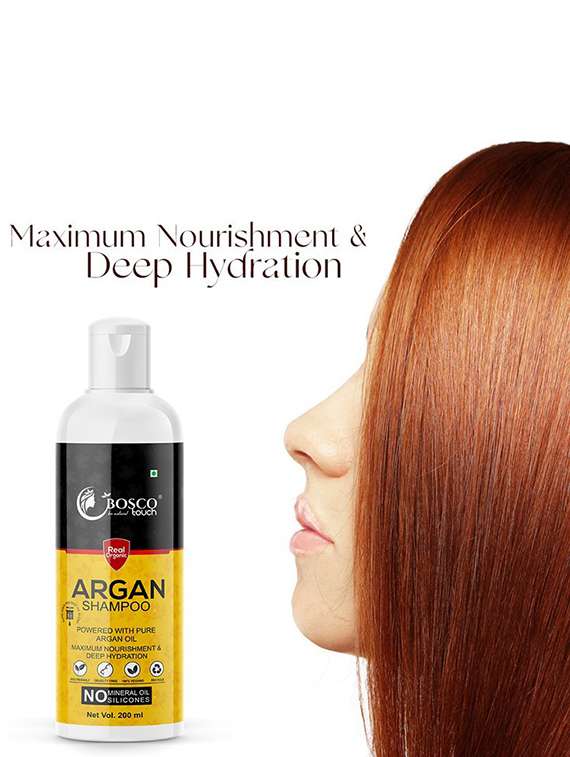 argan hair shampoo - 18623374 -  Standard Image - 1