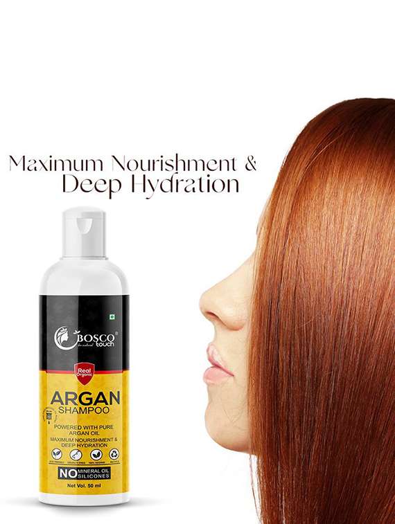 argan hair shampoo - 18623375 -  Standard Image - 1