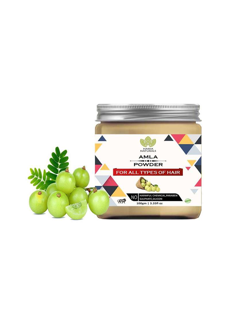 100% pure and naturals amla powder 100 gms (pack of 1)