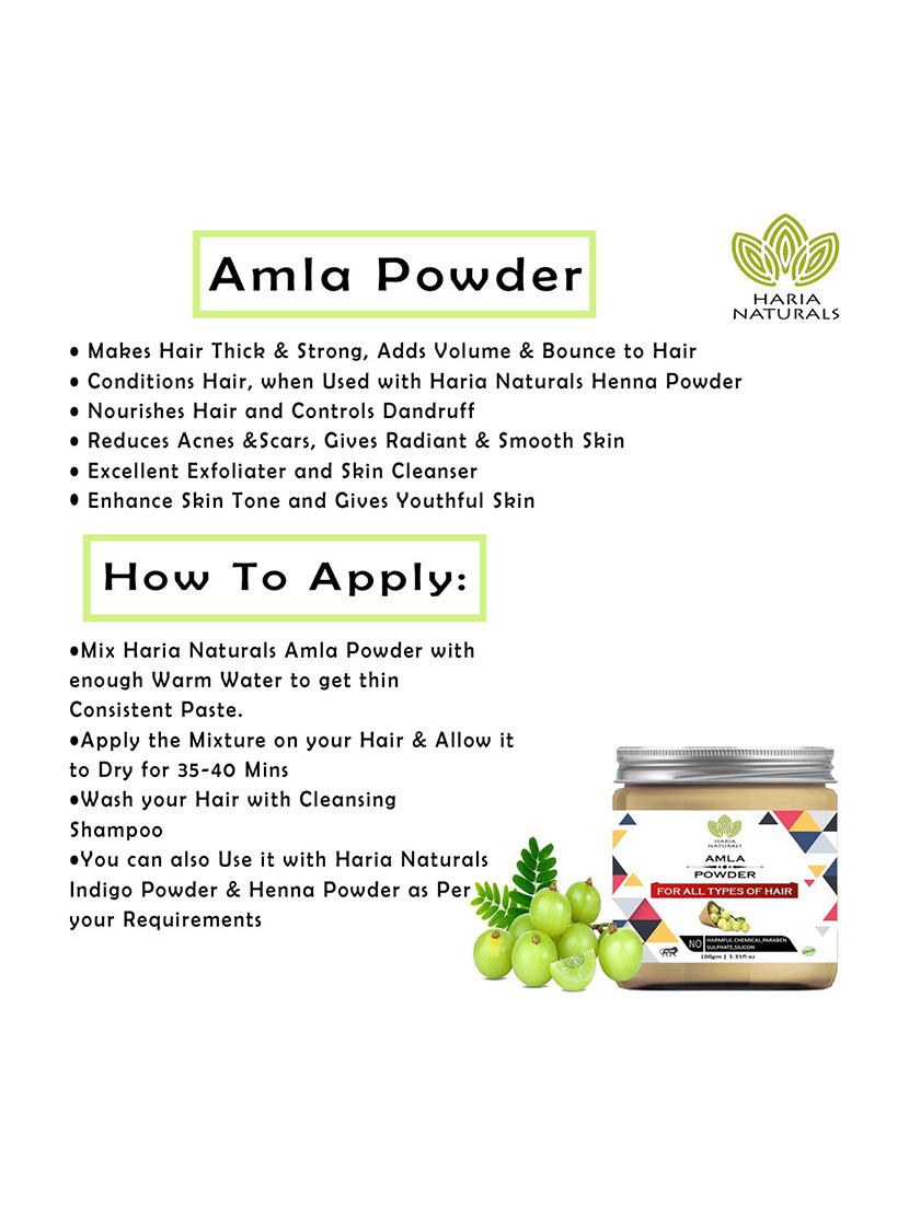 100% pure and naturals amla powder 100 gms (pack of 1) - 18623449 -  Standard Image - 1