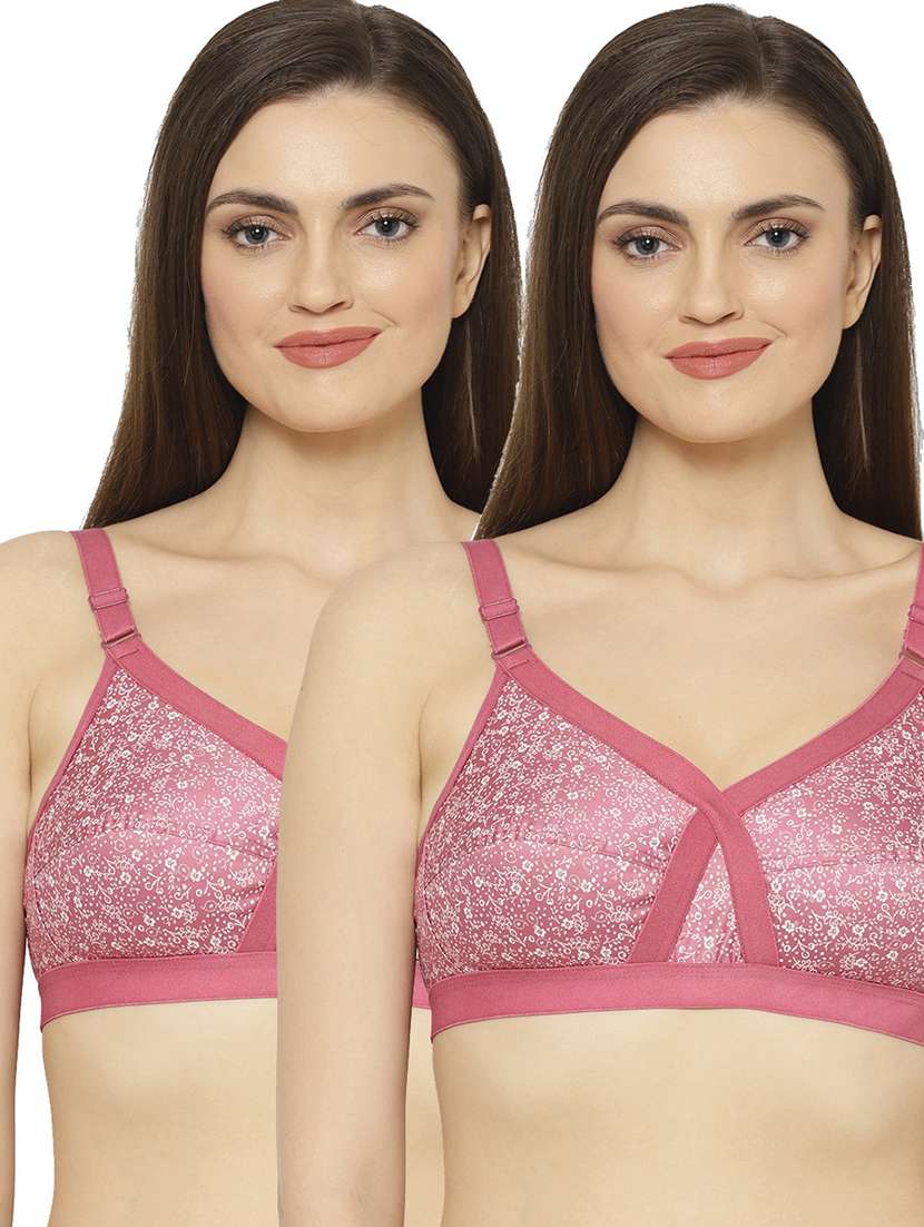 pack of 2 non padded regular bra 