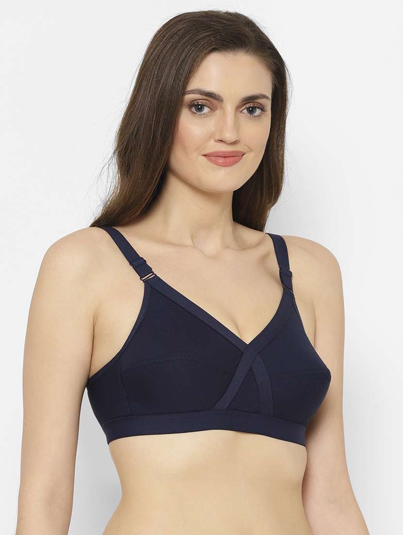 pack of 2 non padded regular bra  - 18623608 -  Standard Image - 1