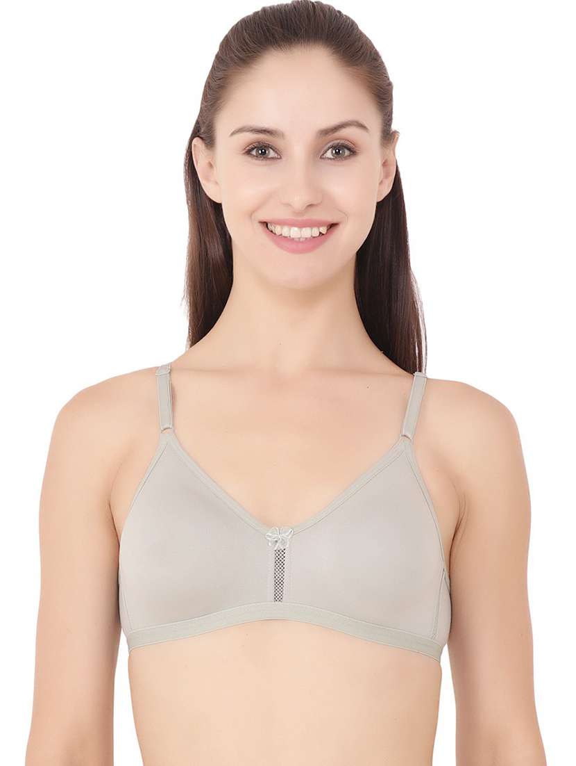 pack of 2 non padded regular bra  - 18623681 -  Standard Image - 1