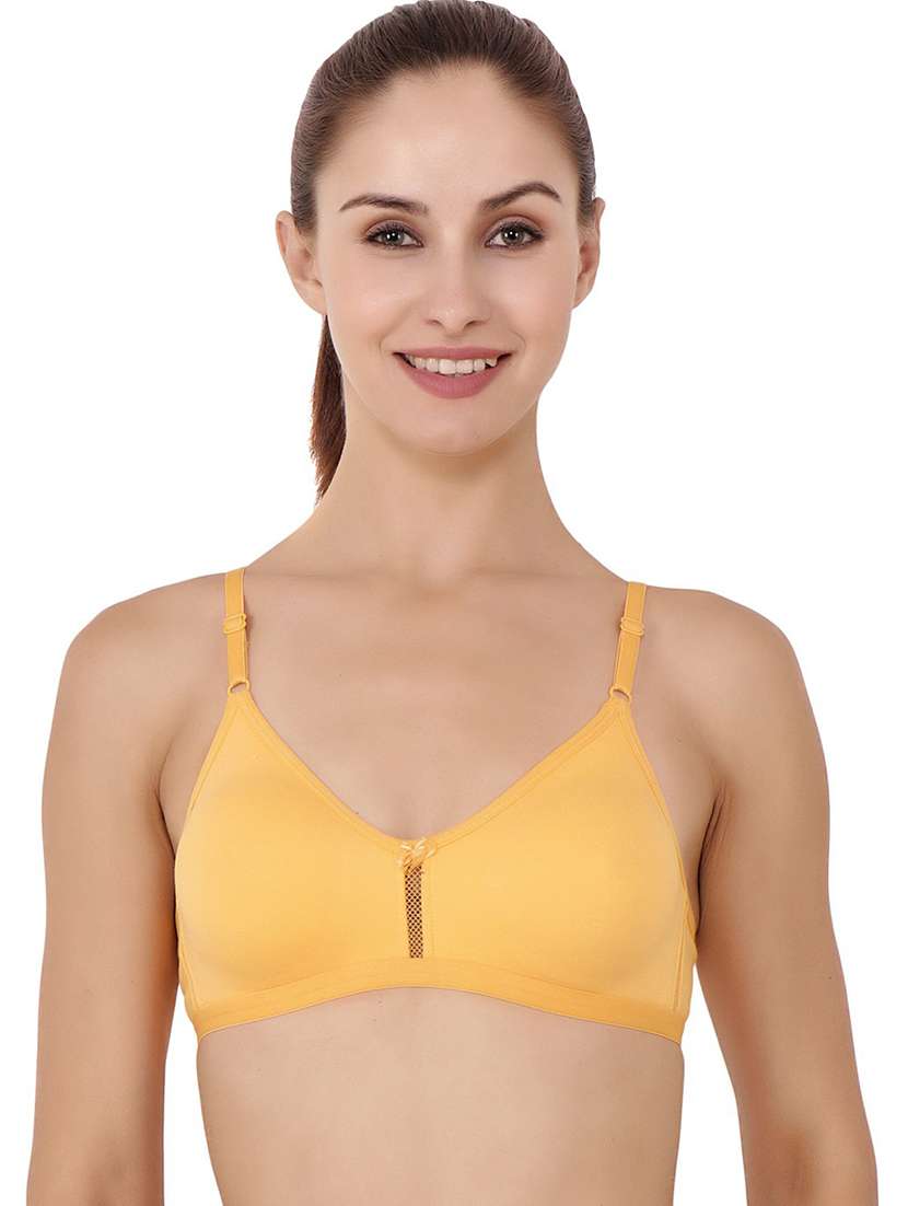 pack of 2 non padded regular bra  - 18623684 -  Standard Image - 1