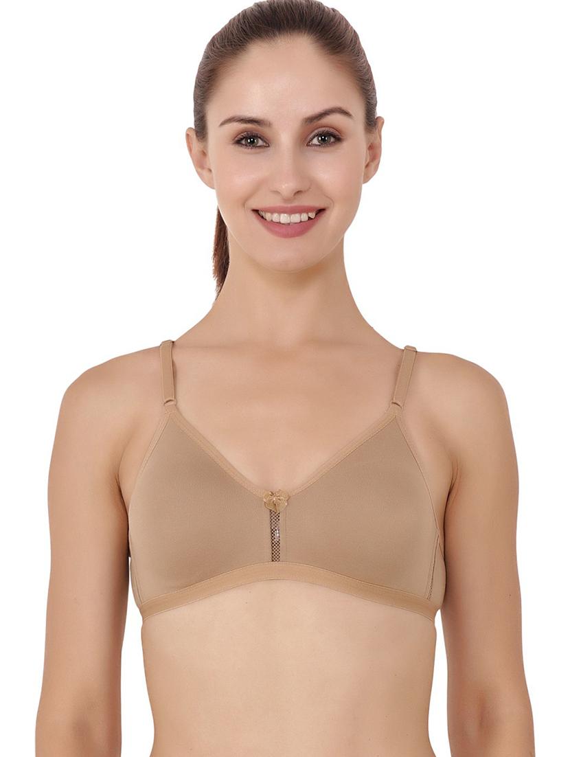 pack of 2 non padded regular bra  - 18623695 -  Standard Image - 1