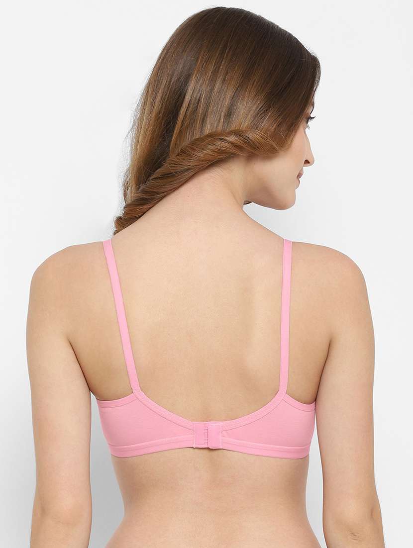 pack of 2 non padded regular bra  - 18623699 -  Standard Image - 4