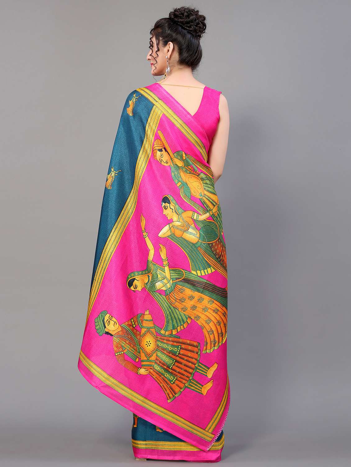 conversational mysore silk saree with blouse - 18627164 -  Standard Image - 1