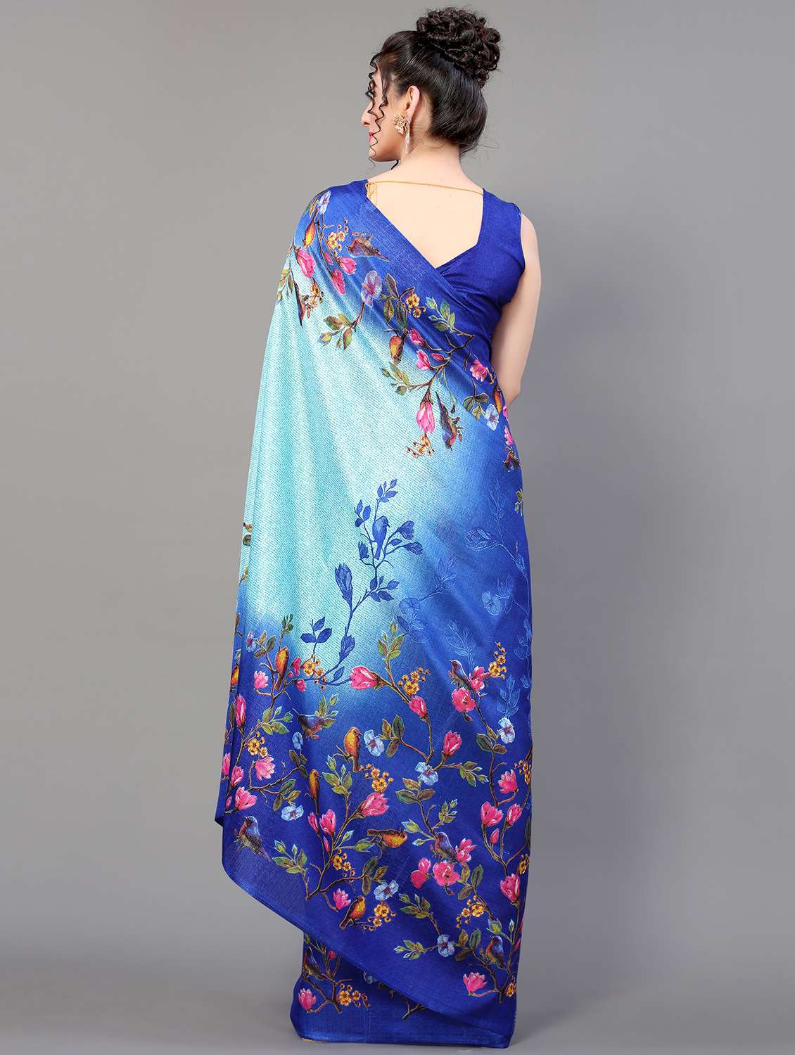 conversational mysore silk saree with blouse - 18627170 - Standard Image - 1