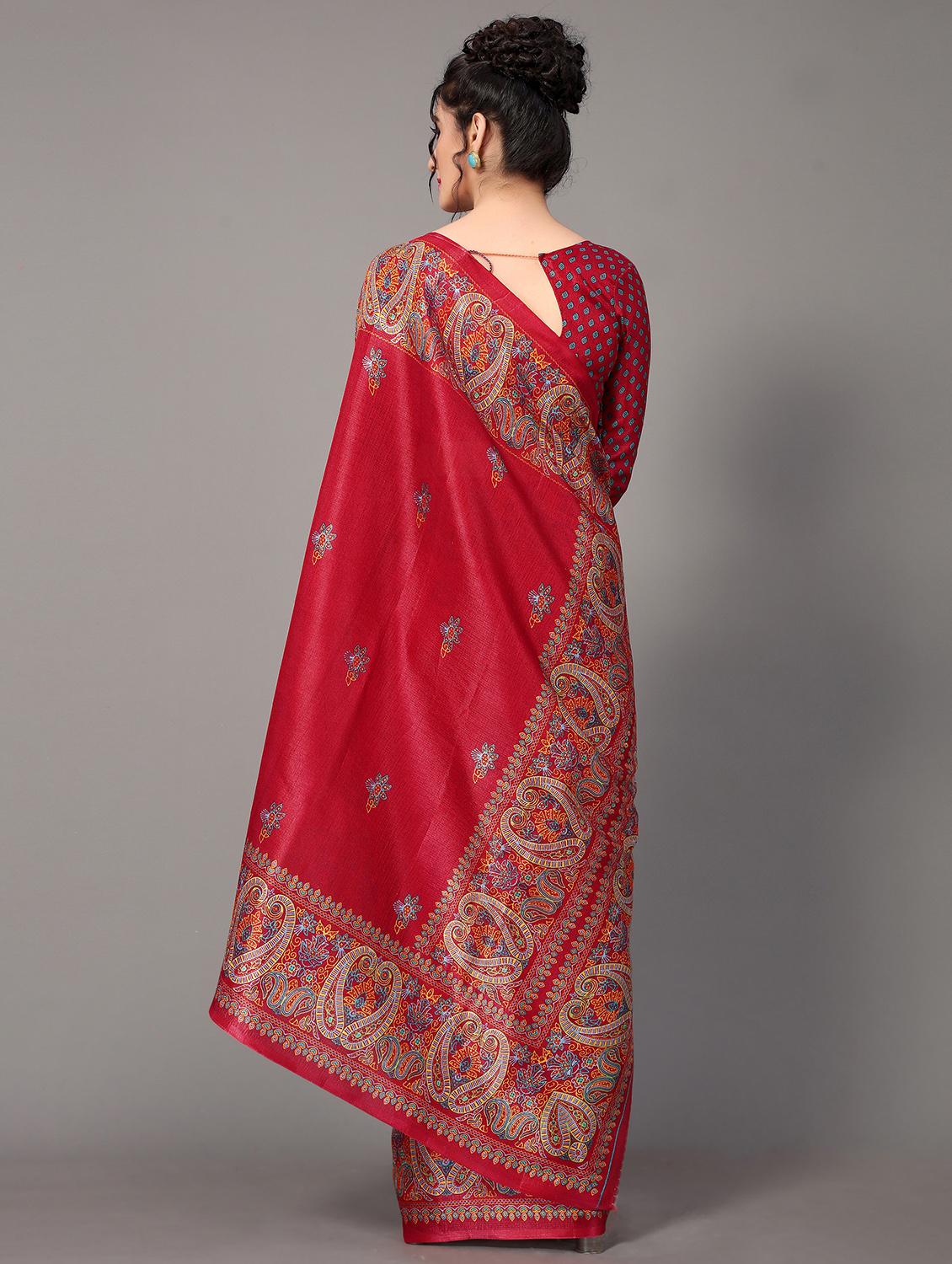 ethnic motif mysore silk saree with blouse - 18627247 - Standard Image - 1