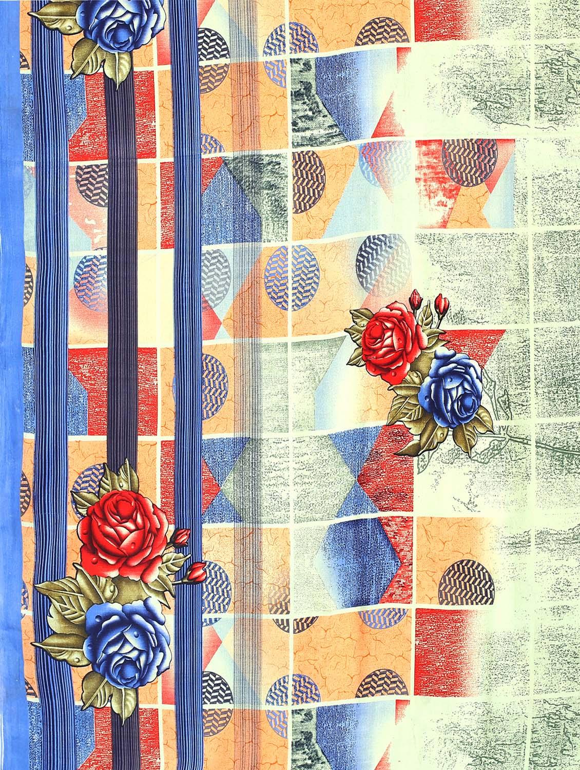 floral printed saree - 18627282 - Standard Image - 4