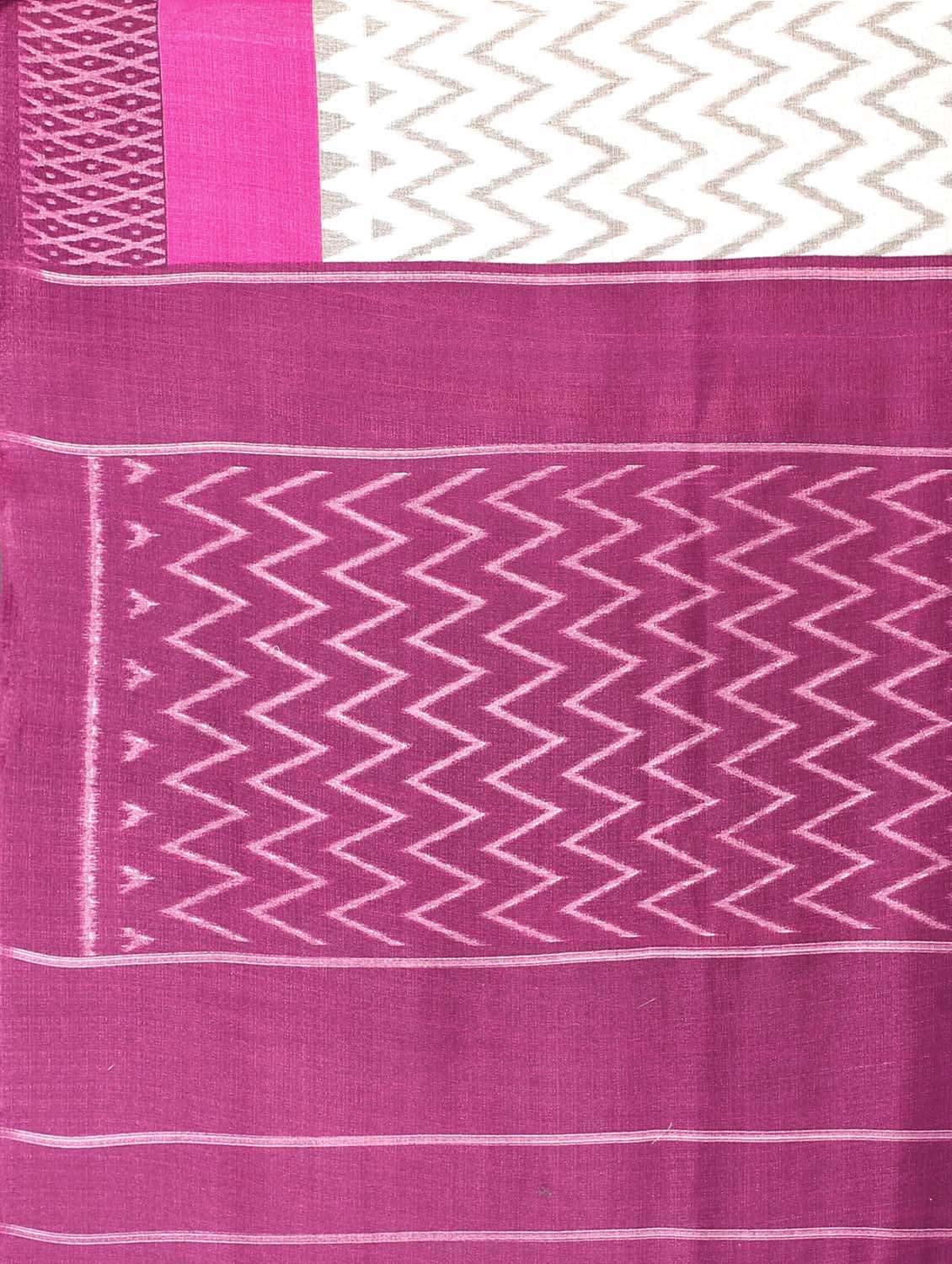 chevron mysore silk saree with blouse - 18627307 - Standard Image - 4