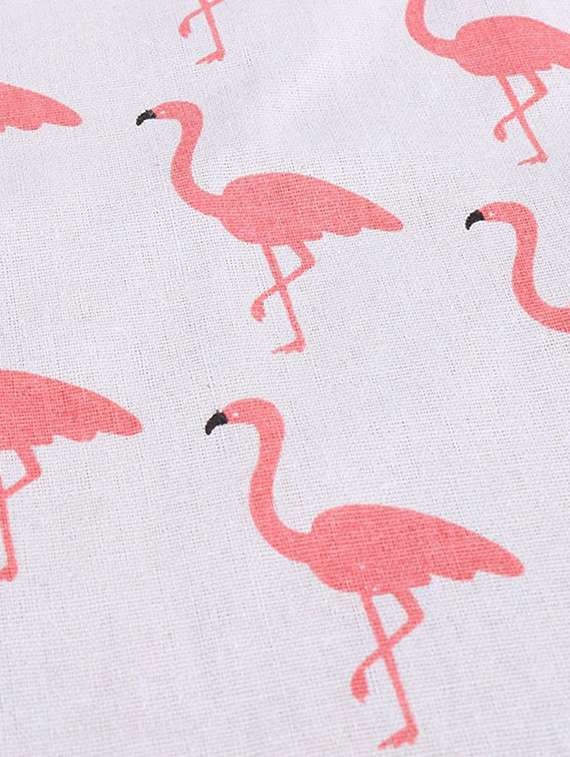 rectangle tablecloth cotton linen table cloth dust-proof  (140x180cm, blue daisy) - 18629095 -  Standard Image - 4