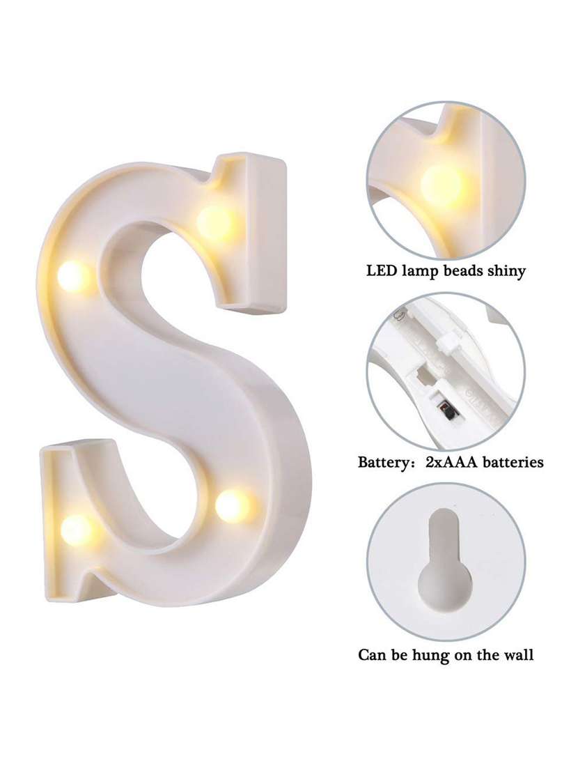 6" led marquee letter lights sign, light up alphabet - 18629172 -  Standard Image - 1