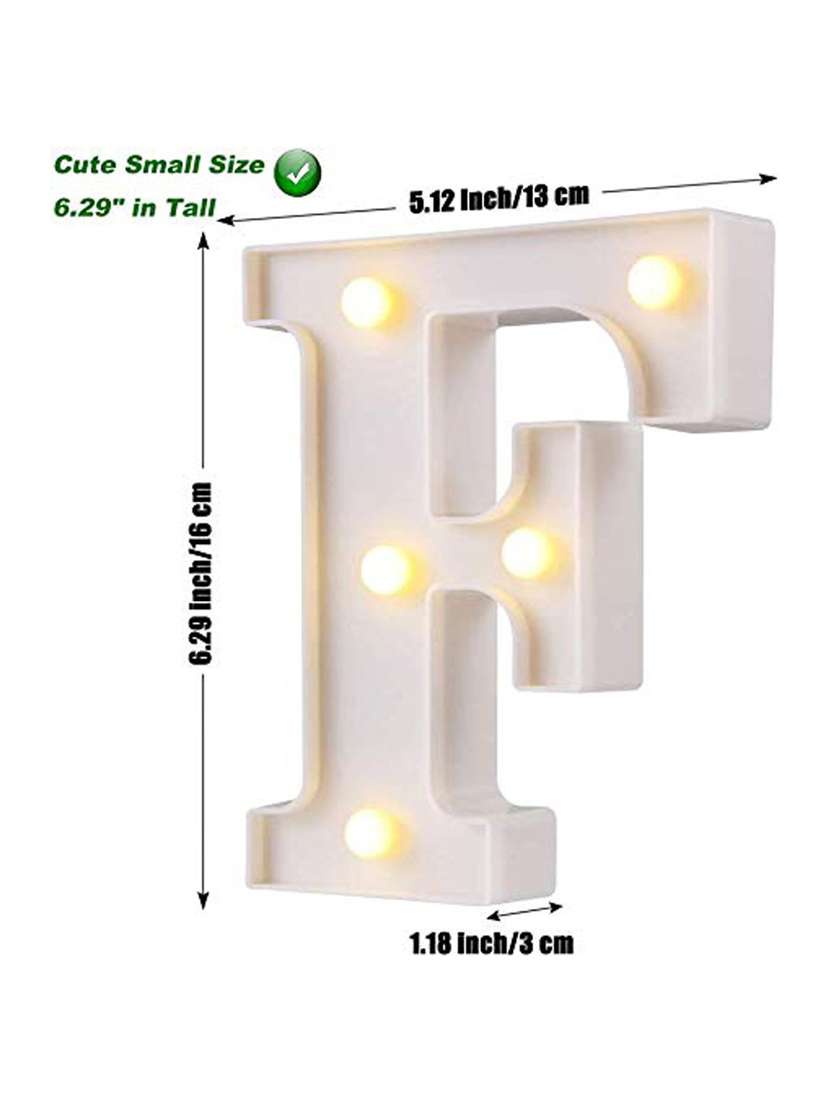 6" led marquee letter lights sign, light up alphabet - 18629187 - Standard Image - 1