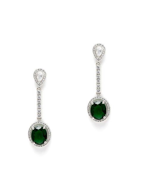 green metal earring - 18633191 -  Standard Image - 0