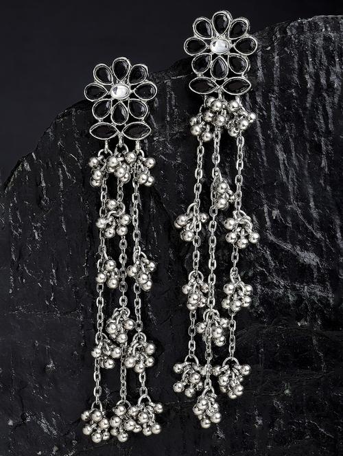 black metal earring - 18633267 - Standard Image - 0