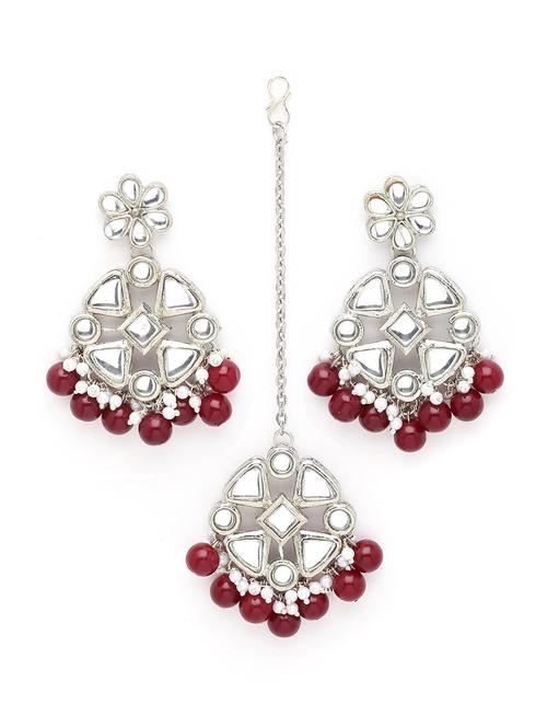 red metal earring - 18633437 -  Standard Image - 0