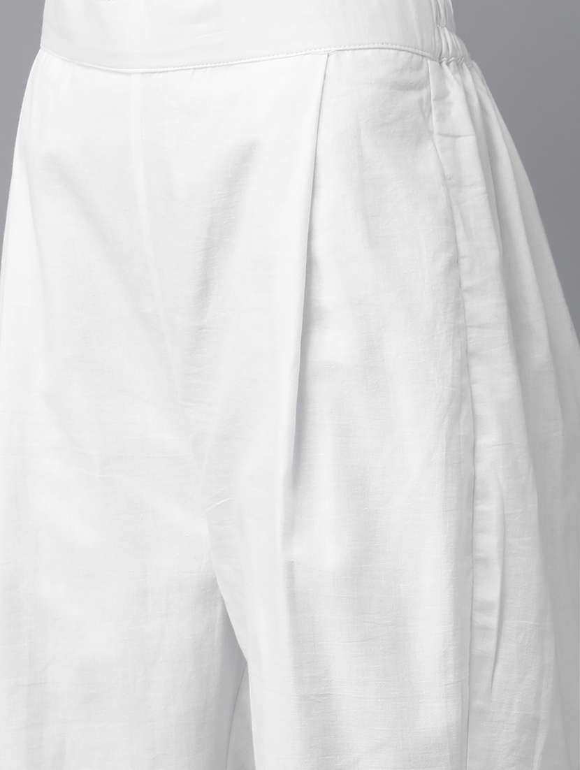 ada hand-embroidered beige chikankari unstitched suit set - 18633680 -  Standard Image - 4