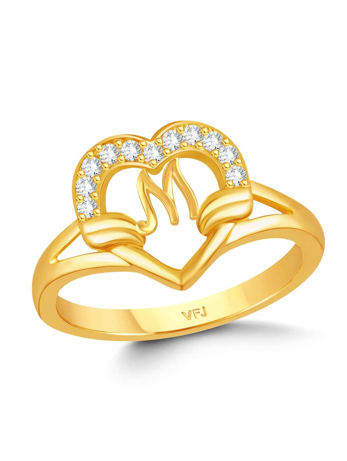 gold plated finger ring - 18633700 -  Standard Image - 1