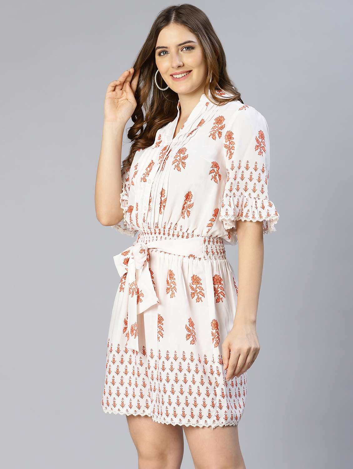 women's  floral dress - 18633966 -  Standard Image - 1