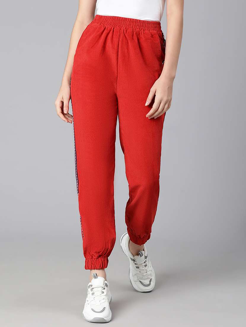 red cotton trousers - 18634532 - Zoom Image - 0