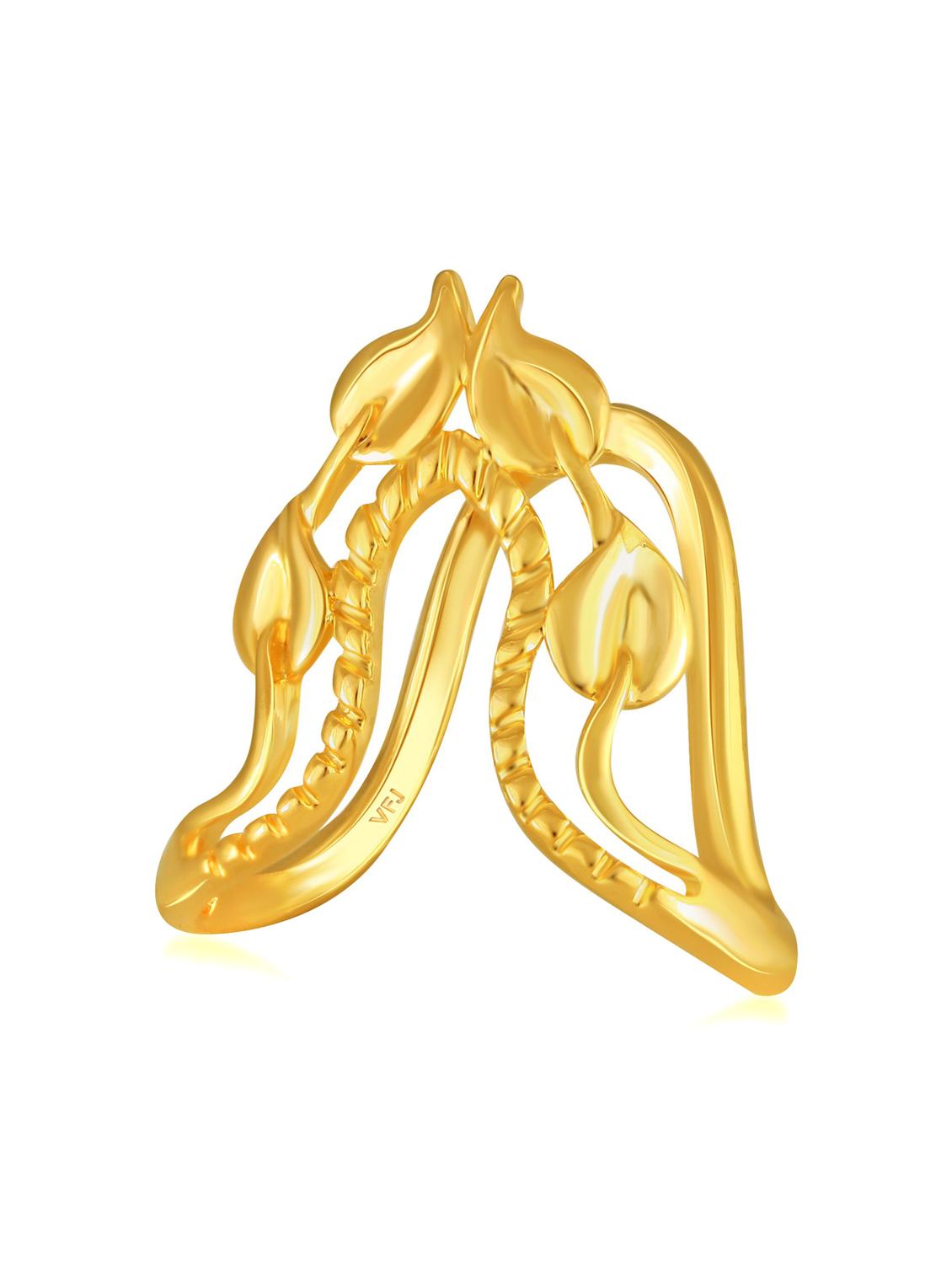 gold plated finger ring - 18634617 - Standard Image - 1